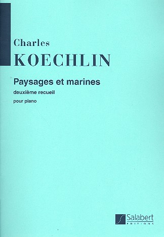 Paysages et marines vol.2 (nos.7-12)&nbsp;&nbsp;pour piano&nbsp;&nbsp;