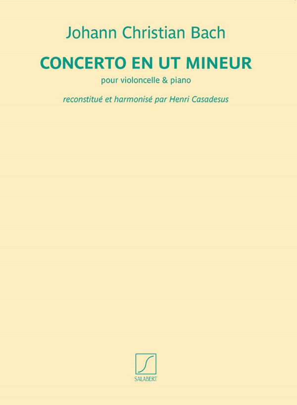 Concerto en ut Mineur  pour violoncelle et piano  