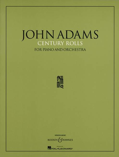 Century Rolls  for piano and orchestra  score