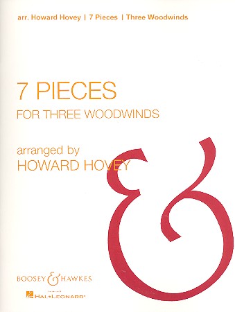 7 Pieces&nbsp;&nbsp;for flute, oboe and clarinet&nbsp;&nbsp;score