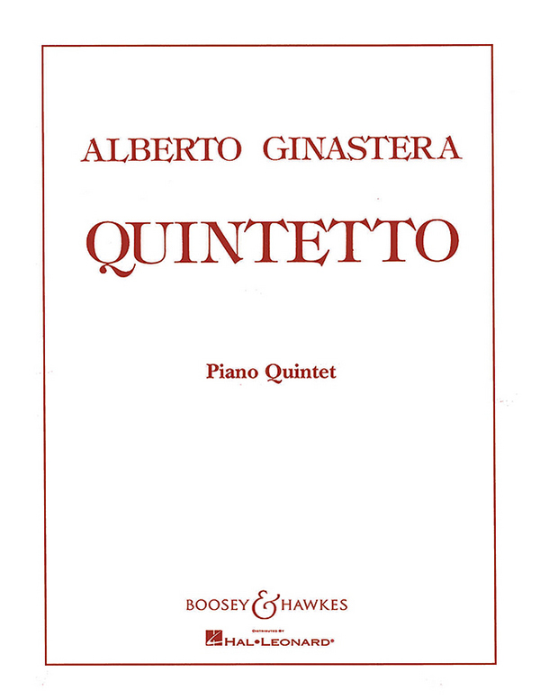 Quintetto op.29  für 2 Violinen, Viola, Violoncello und Klavier  Partitur und Stimmen