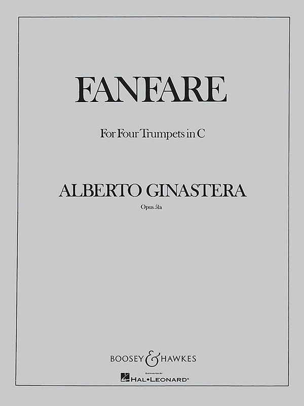 Fanfare op. 51a  für 4 Trompeten (C)  Partitur und Kritischer Bericht