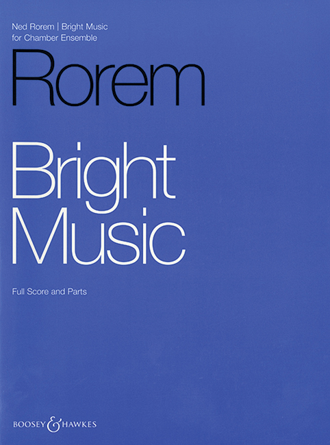 Bright Music  für Flöte, 2 Violinen, Violoncello und Klavier  Partitur und Stimmen