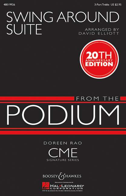 Feldman, Al / Fitzgerald, Ella: Swing Around Suite&nbsp;&nbsp;für Kinderchor (SSA) und Klavier (Jazz-Ensemble)&nbsp;&nbsp;Stimmensatz