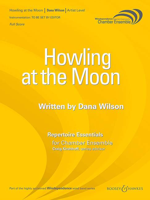 Howling at the Moon&nbsp;&nbsp;für 4 Saxophone&nbsp;&nbsp;Partitur und Stimmen