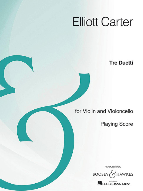 3 Duetti  for violind violoncello  score