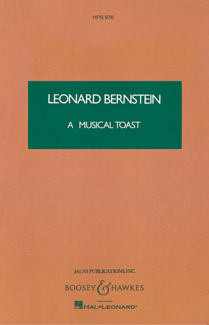 A Musical Toast HPS 976  für Orchester  Studienpartitur
