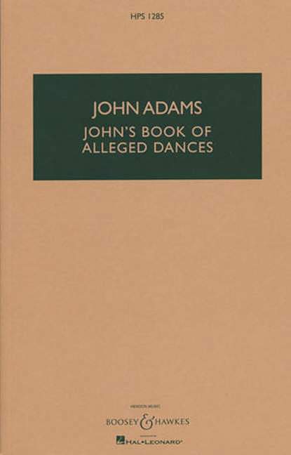 John's Book of alleged Dances (+CD)  für Streichquartett und Zuspiel-CD  Studienpartitur