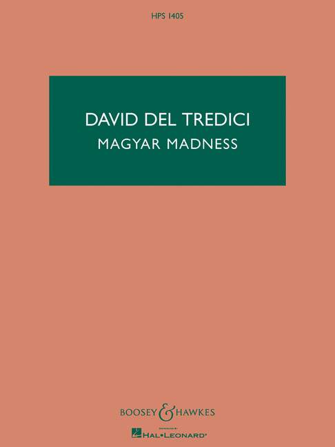 Del Tredici, David: Magyar Madness&nbsp;&nbsp;für Klarinette und Streichquartett&nbsp;&nbsp;Studienpartitur