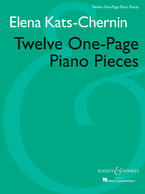 12 One-Page Piano Pieces  für klavier  
