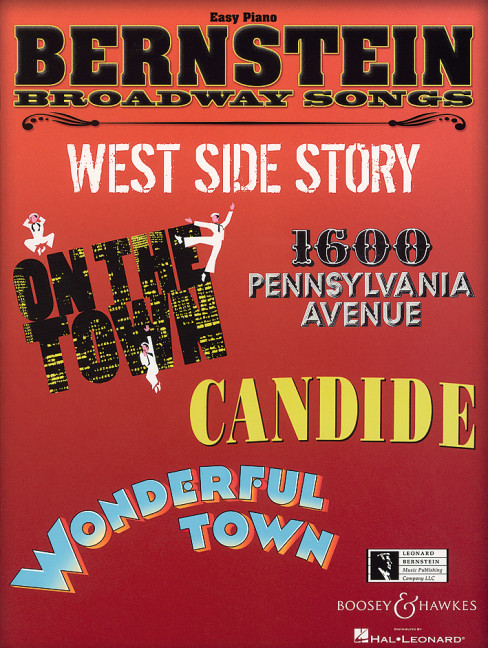 Bernstein Broadway Songs  für Klavier  