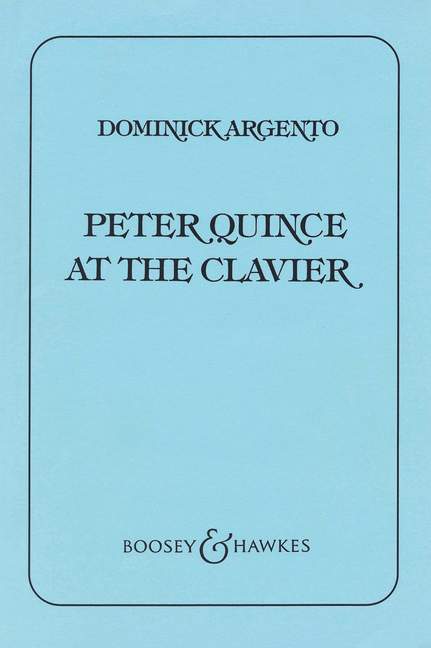 Peter Quince at the Clavier&nbsp;&nbsp;für gemischter Chor (SATB) und Klavier&nbsp;&nbsp;Chorpartitur