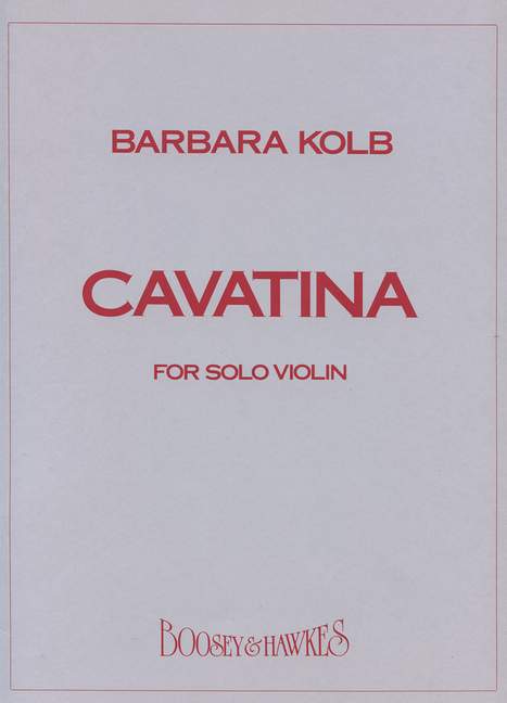 Cavatina&nbsp;&nbsp;für Violine&nbsp;&nbsp;