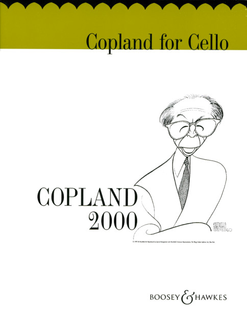 Copland for Cello&nbsp;&nbsp;für Violoncello und Klavier&nbsp;&nbsp;Einzelstimme