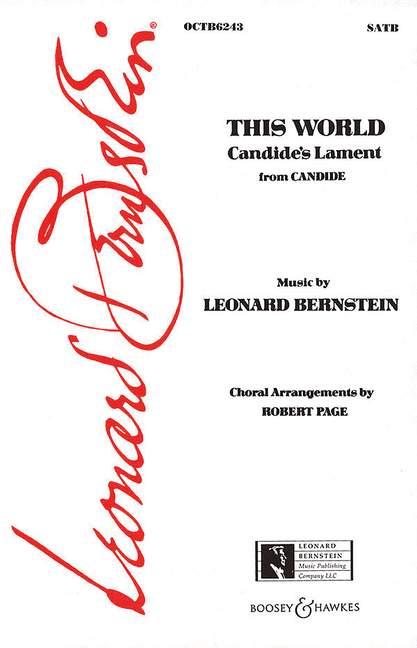 Candide  für gemischter Chor (SATB) und Klavier  Chorpartitur