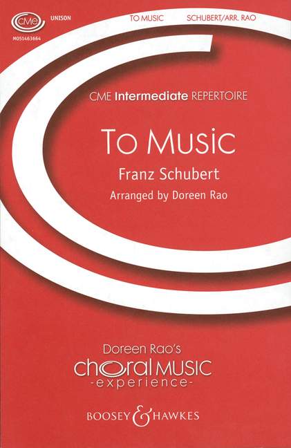 To Music&nbsp;&nbsp;für Chor unisono und Klavier&nbsp;&nbsp;Chorpartitur