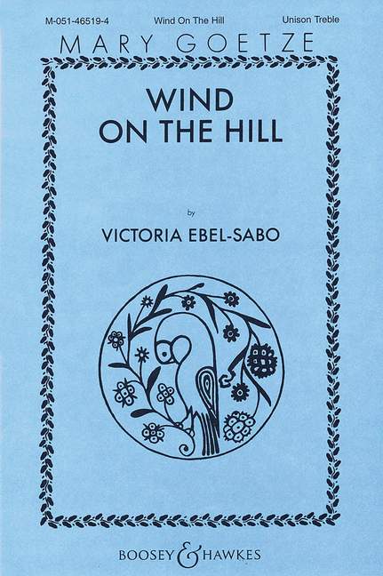 Wind on the Hill&nbsp;&nbsp;für Chor unisono, Sopran-Blockflöte und Klavier&nbsp;&nbsp;Chorpartitur