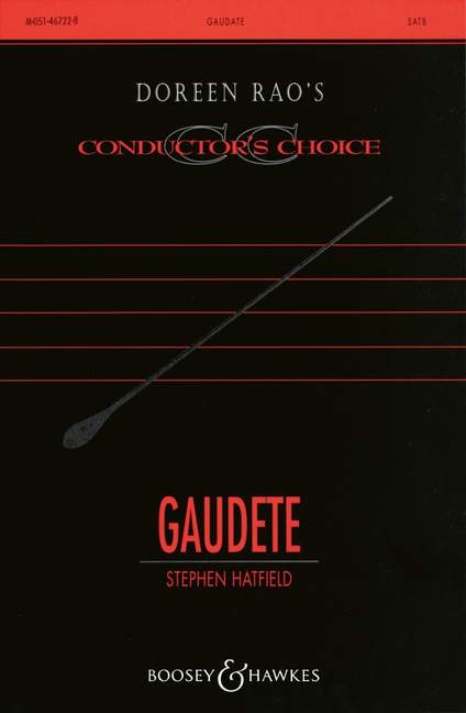 Gaudete  für gemischter Chor (SSATB)  Chorpartitur