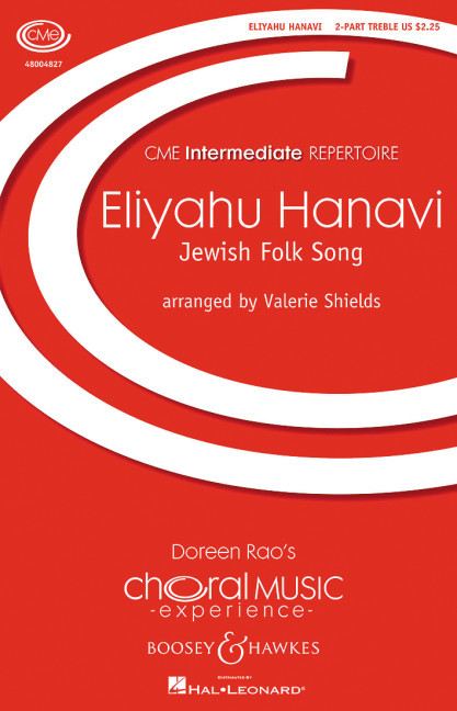 Shields, Valerie: Eliyahu Hanavi&nbsp;&nbsp;für Kinderchor (SA) , Flöte (Violine) und Klavier&nbsp;&nbsp;Chorpartitur