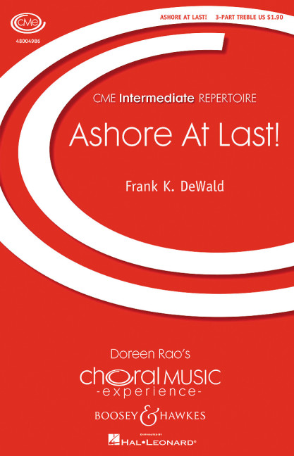 DeWald, Frank K.: Ashore at last&nbsp;&nbsp;für Frauenchor (SSA) und Violoncello&nbsp;&nbsp;Chorpartitur