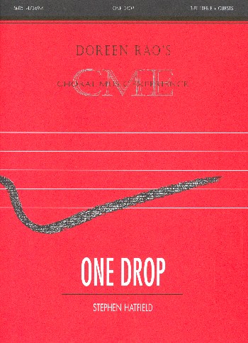 One Drop&nbsp;&nbsp;for children's chorus, guests and percussion&nbsp;&nbsp;score and percussion part