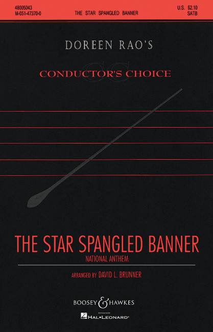 Brunner, David L.: Star Spangled Banner&nbsp;&nbsp;für gemischter Chor (SATB)&nbsp;&nbsp;Chorpartitur
