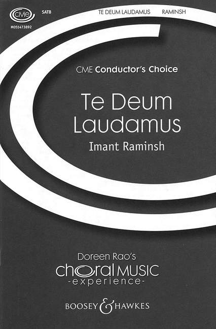 Te Deum Laudamus&nbsp;&nbsp;für gemischter Chor (SATB divisi), 3 Trompeten, Pauken, Streicher und &nbsp;&nbsp;
