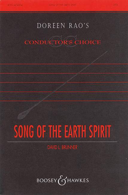 Brunner, David L.: Song of the Earth Spirit&nbsp;&nbsp;für gemischter Chor (SATB) und Klavier&nbsp;&nbsp;
