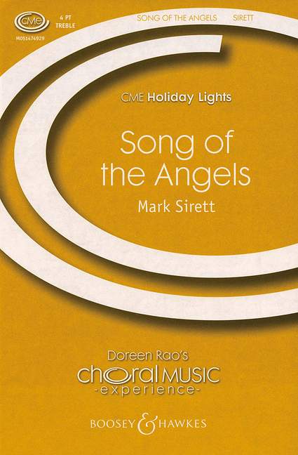 Sirett, Mark: Song of the Angels&nbsp;&nbsp;für Frauenchor (Kinderchor) (SSAA) und Schlaginstrumente&nbsp;&nbsp;Chorpartitur