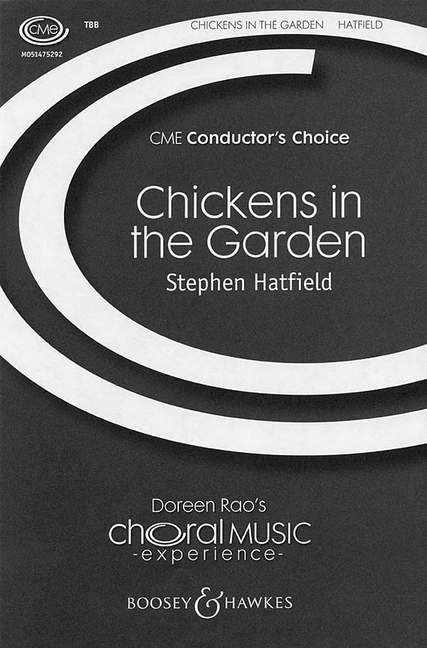 Chickens in the garden  für Männerchor (TBB) a cappella  Chorpartitur