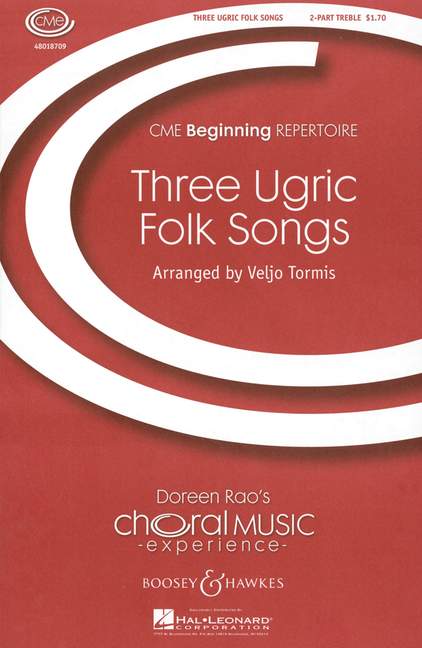 Three Ugric Folk Songs  für Kinderchor (SA)  Chorpartitur