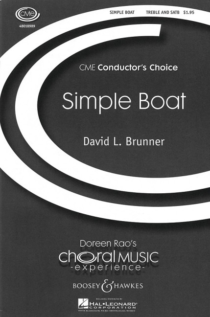 Brunner, David L.: Simple Boat&nbsp;&nbsp;für Kinderchor, gemischter Chor (SATB) und Klavier&nbsp;&nbsp;Chorpartitur