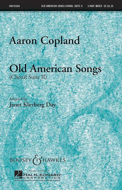 Old American Songs II&nbsp;&nbsp;für gemischter Chor (SAB) und Klavier&nbsp;&nbsp;Chorpartitur