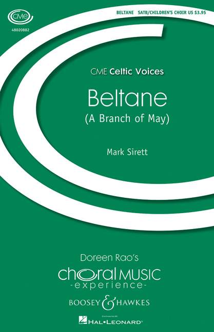 Sirett, Mark: Beltane&nbsp;&nbsp;für Kinderchor, gemischter Chor (SATB) und Klavier&nbsp;&nbsp;Chorpartitur