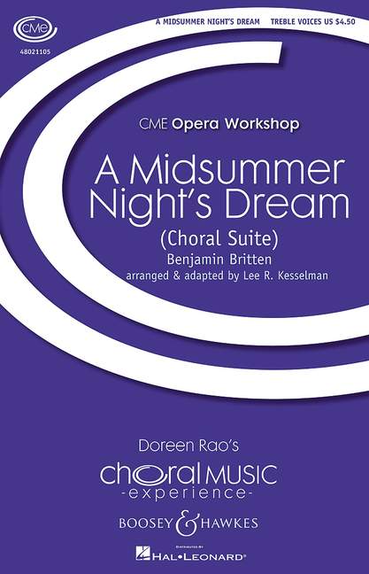 A Midsummer Night's Dream  für Kinderchor (SS) und Klavier  