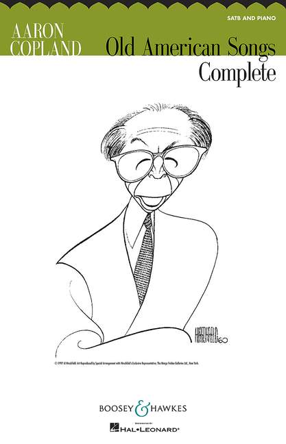 Old American Songs complete&nbsp;&nbsp;for mixed chorus and piano&nbsp;&nbsp;