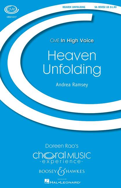 Ramsey, Andrea: Heaven Unfolding&nbsp;&nbsp;für Kinderchor (SA), Violoncello und Klavier&nbsp;&nbsp;Sing- und Spielpartitur