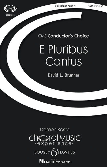 Brunner, David L.: E Pluribus Cantus&nbsp;&nbsp;für gemischter Chor (SATB) und Klavier&nbsp;&nbsp;Chorpartitur