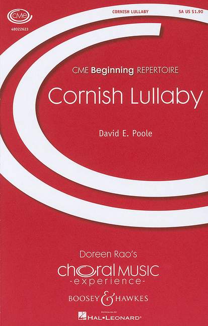 Poole, David E.: Cornish Lullaby&nbsp;&nbsp;für Chor (SA) und Klavier&nbsp;&nbsp;Chorpartitur