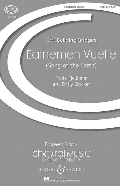 Eatnemen Vuelie - Song of the Earth&nbsp;&nbsp;für gem Chor (SAB), Klavier und Schlagwerk&nbsp;&nbsp;Partitur