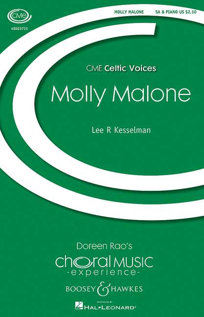 Molly Malone&nbsp;&nbsp;für Frauenchor und Klavier&nbsp;&nbsp;Chorpartitur