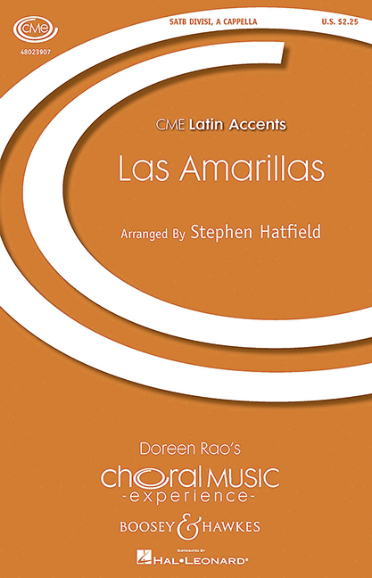  Las Amarillas  for mixed chorus a cappella  score