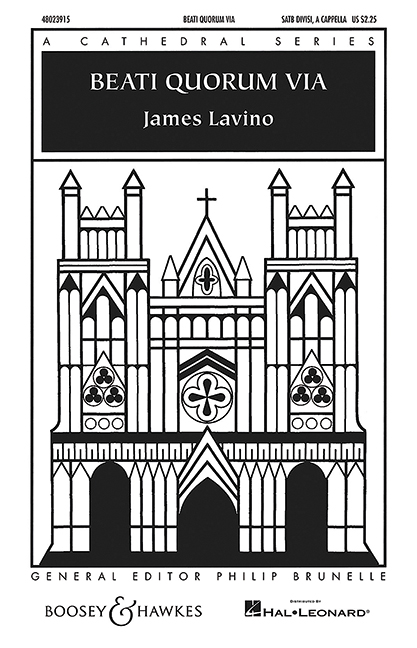 BHI48425 Beati quorum via&nbsp;&nbsp;for mixed chorus a cappella&nbsp;&nbsp;score