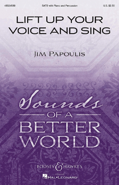 Lift up your Voice and sing&nbsp;&nbsp;für gem Chor, Schlagwerk und Klavier&nbsp;&nbsp;Chorpartitur