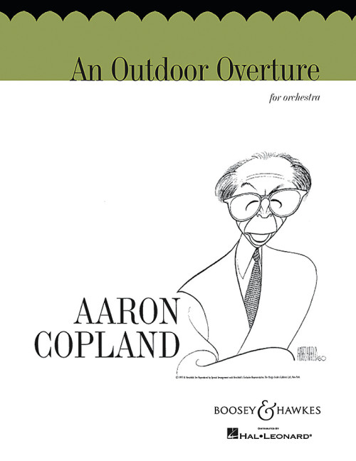 An Outdoor Overture  für Orchester  Partitur und Stimmen