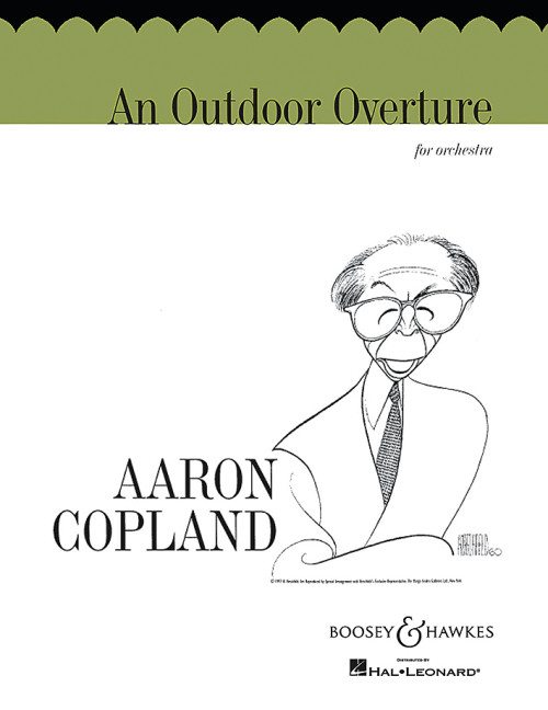 An Outdoor Overture  für Orchester  Partitur