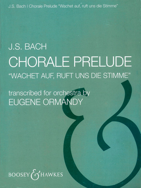 Bach, Johann Sebastian: Chroalvorspiel 