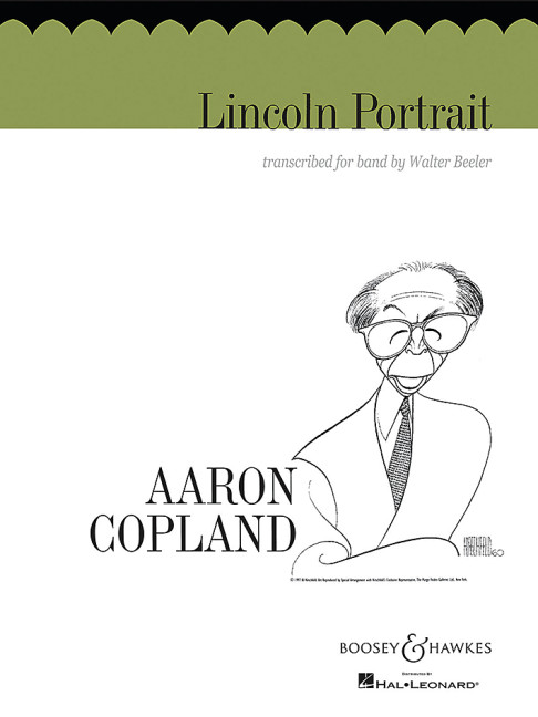Lincoln Portrait QMB 176&nbsp;&nbsp;für Sprecher und Blasorchester&nbsp;&nbsp;Partitur und Stimmen
