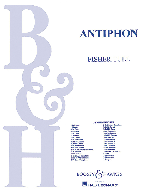 Antiphon QMB 379&nbsp;&nbsp;für Blasorchester&nbsp;&nbsp;Partitur und Stimmen