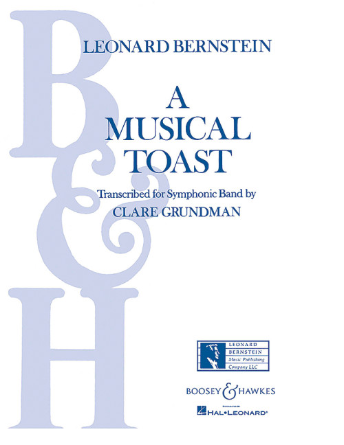 A Musical Toast QMB 421  für Blasorchester  Partitur und Stimmen